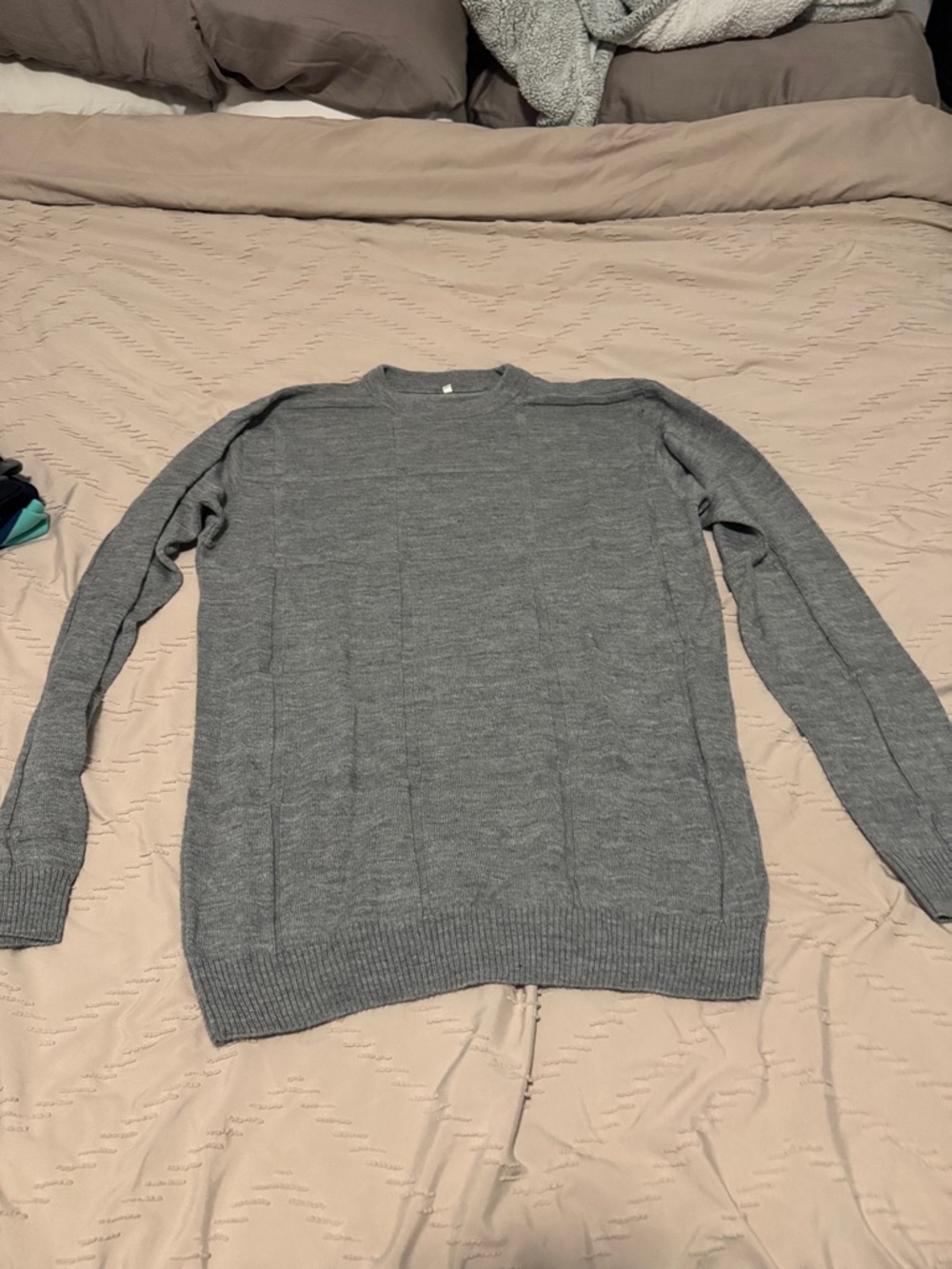 Men's Crewneck Sweater - Gray